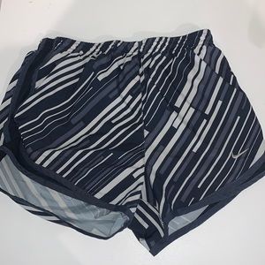 Nike stripped shorts size s